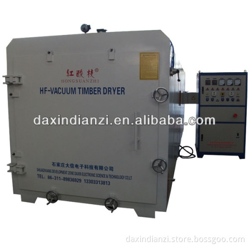 Timber dryingkiln with high frequency